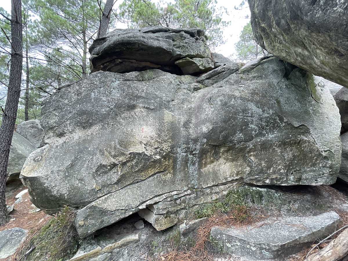 Le Mur à Barrettes – Gros Sablons Nord
