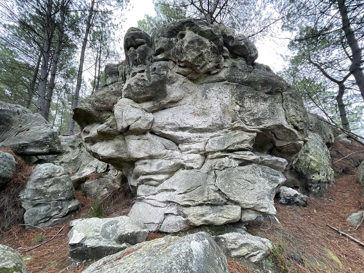 Le Mur Sommital – Gros Sablons Nord